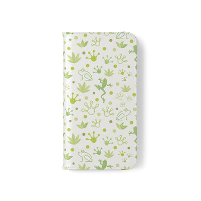 Froggy Flip Phone Case Cover with Pockets - Phone Case - Kristine Celestine