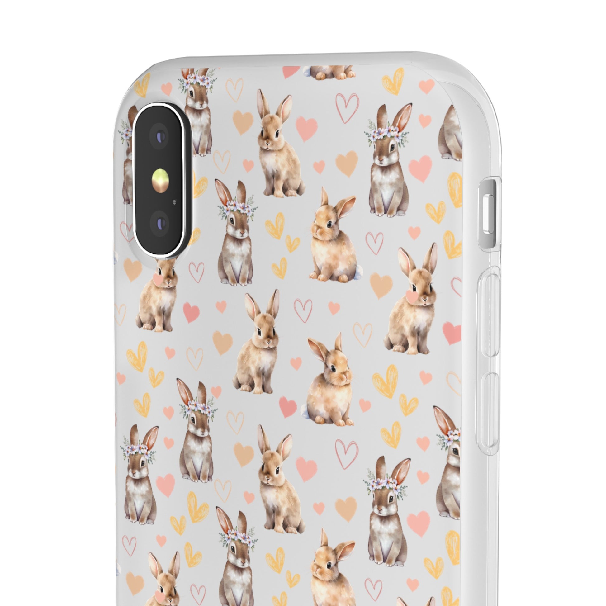 Bunny Love Flexible Phone Case iPhone Case Samsung Galaxy - Phone Case - Kristine Celestine