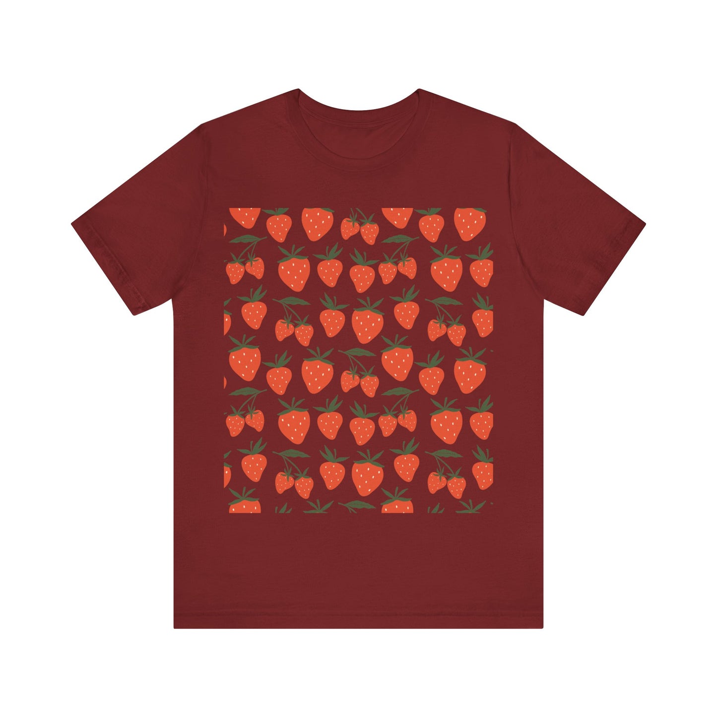 Tropical Strawberry T - Shirt - T - Shirt - Kristine Celestine