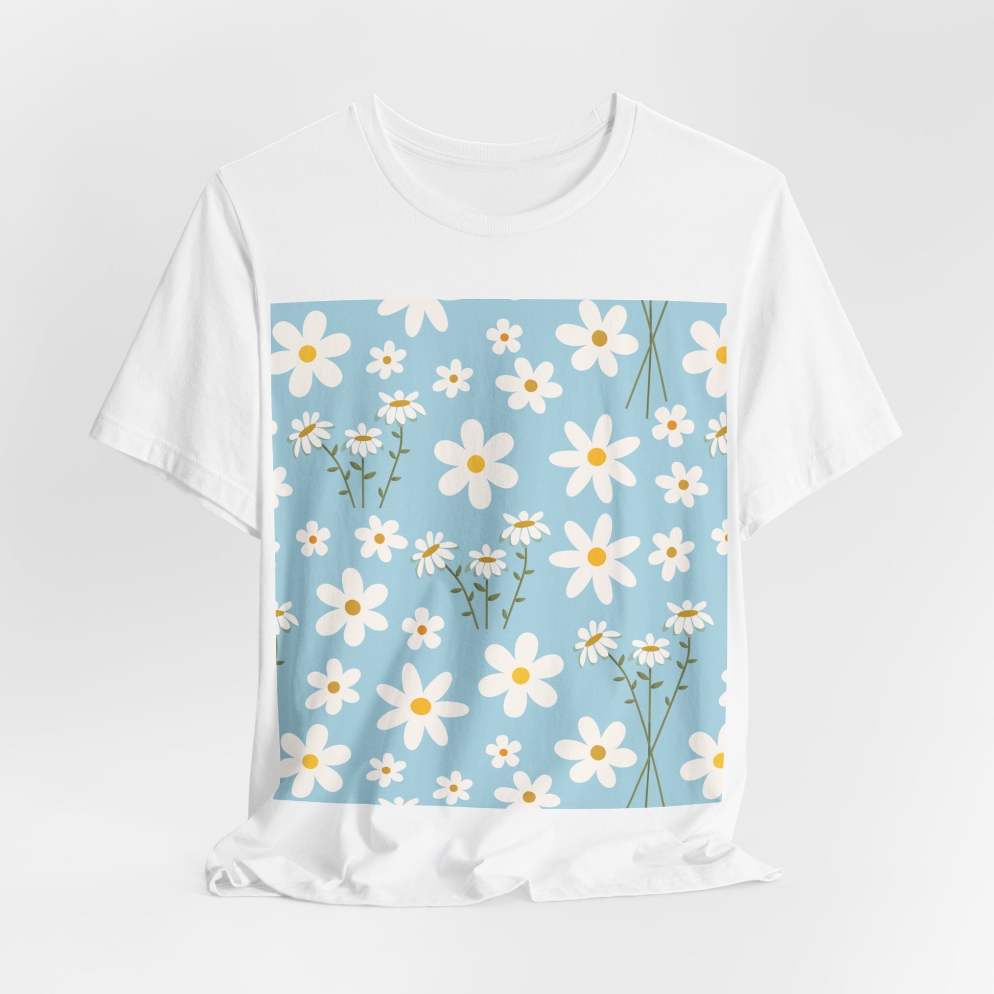 Sky Blue Daisy T - Shirt - T - Shirt - Kristine Celestine