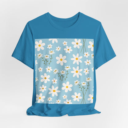 Sky Blue Daisy T - Shirt - T - Shirt - Kristine Celestine