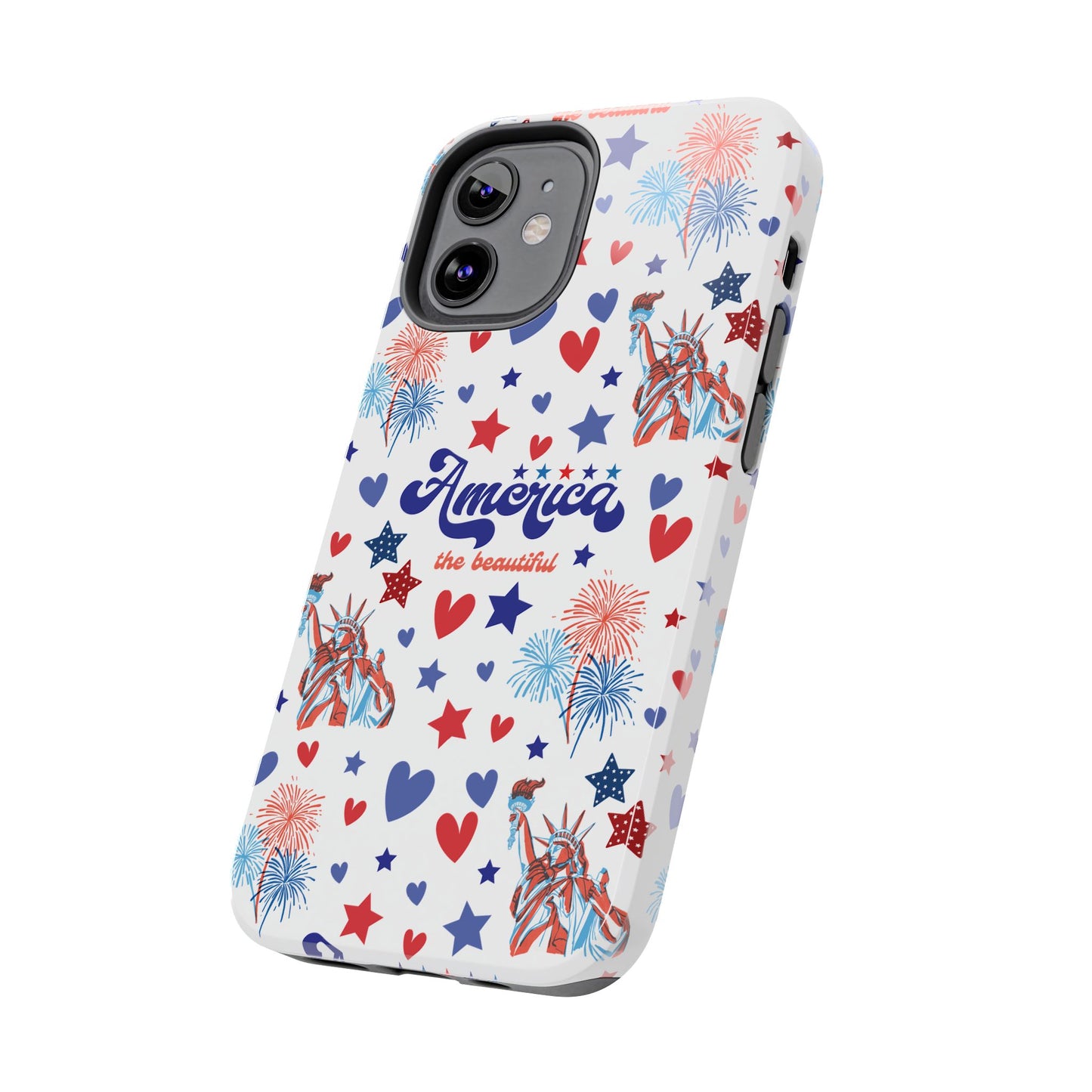 America the Beautiful Tough Phone Case for iPhone and Samsung Galaxy