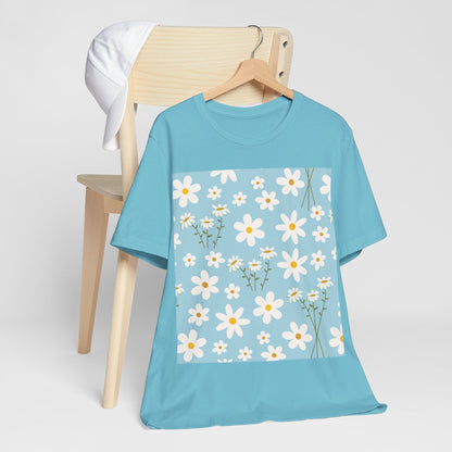 Sky Blue Daisy T - Shirt - T - Shirt - Kristine Celestine