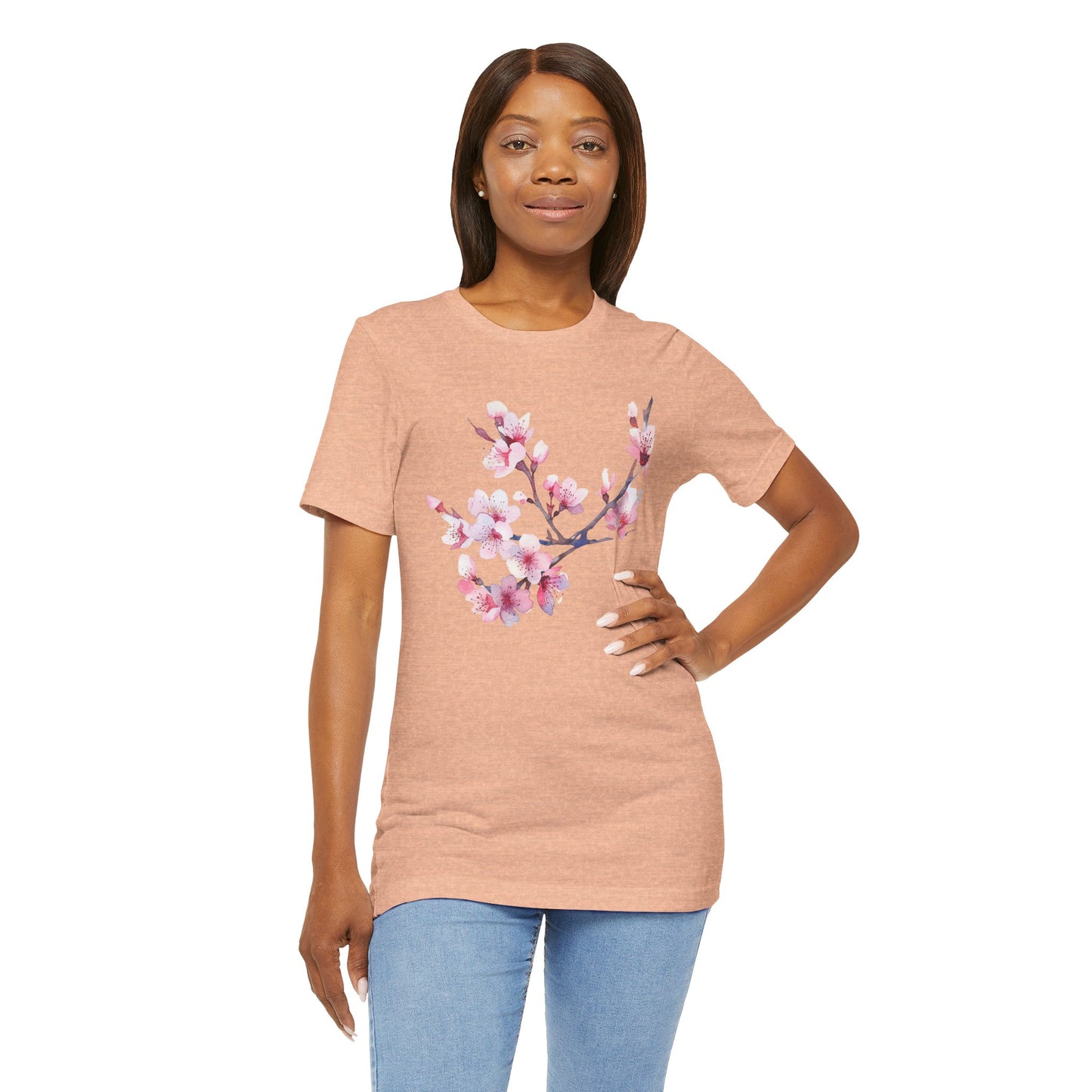 Japanese Cherry Blossom T - Shirt (vL) - T - Shirt - Kristine Celestine