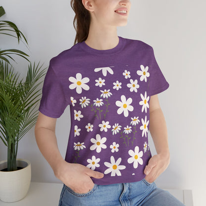 Daisy Meadow Flower Shirt - T - Shirt - Printify - Kristine Celestine