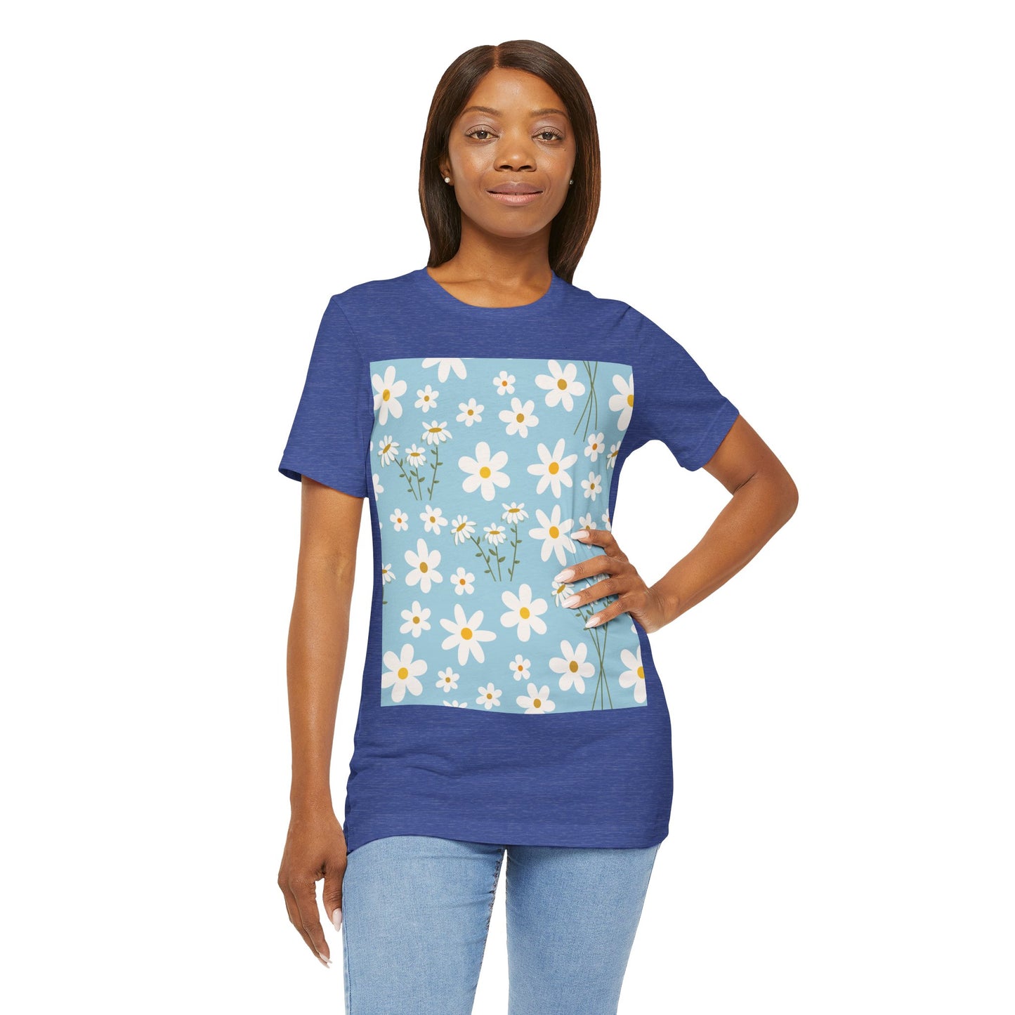 Sky Blue Daisy T - Shirt - T - Shirt - Kristine Celestine