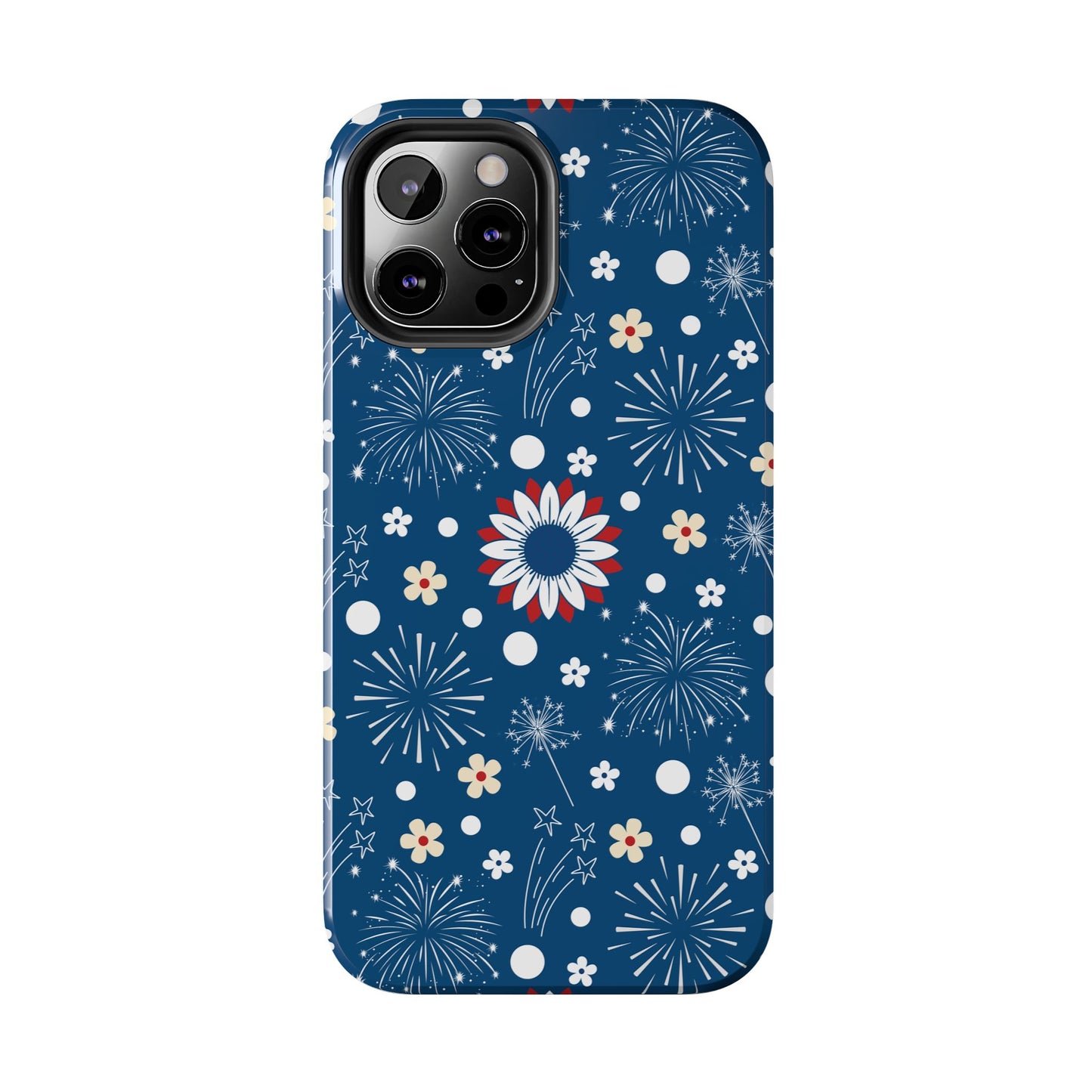 USA Daisy Fireworks Tough Phone Case for iPhone and Samsung Galaxy