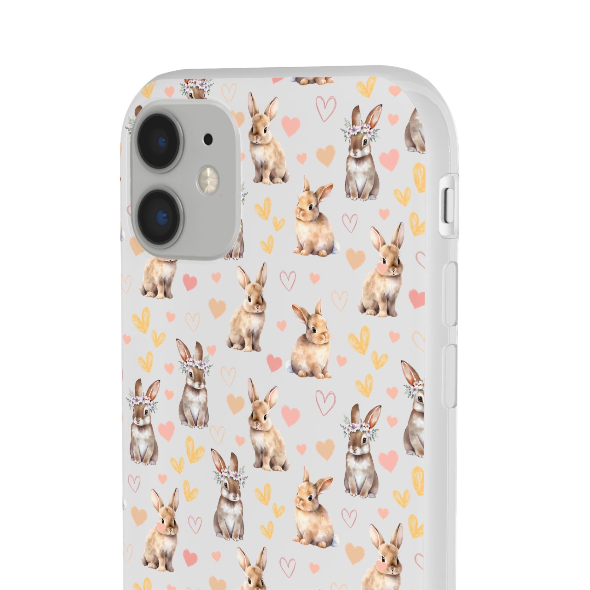 Bunny Love Flexible Phone Case iPhone Case Samsung Galaxy - Phone Case - Kristine Celestine