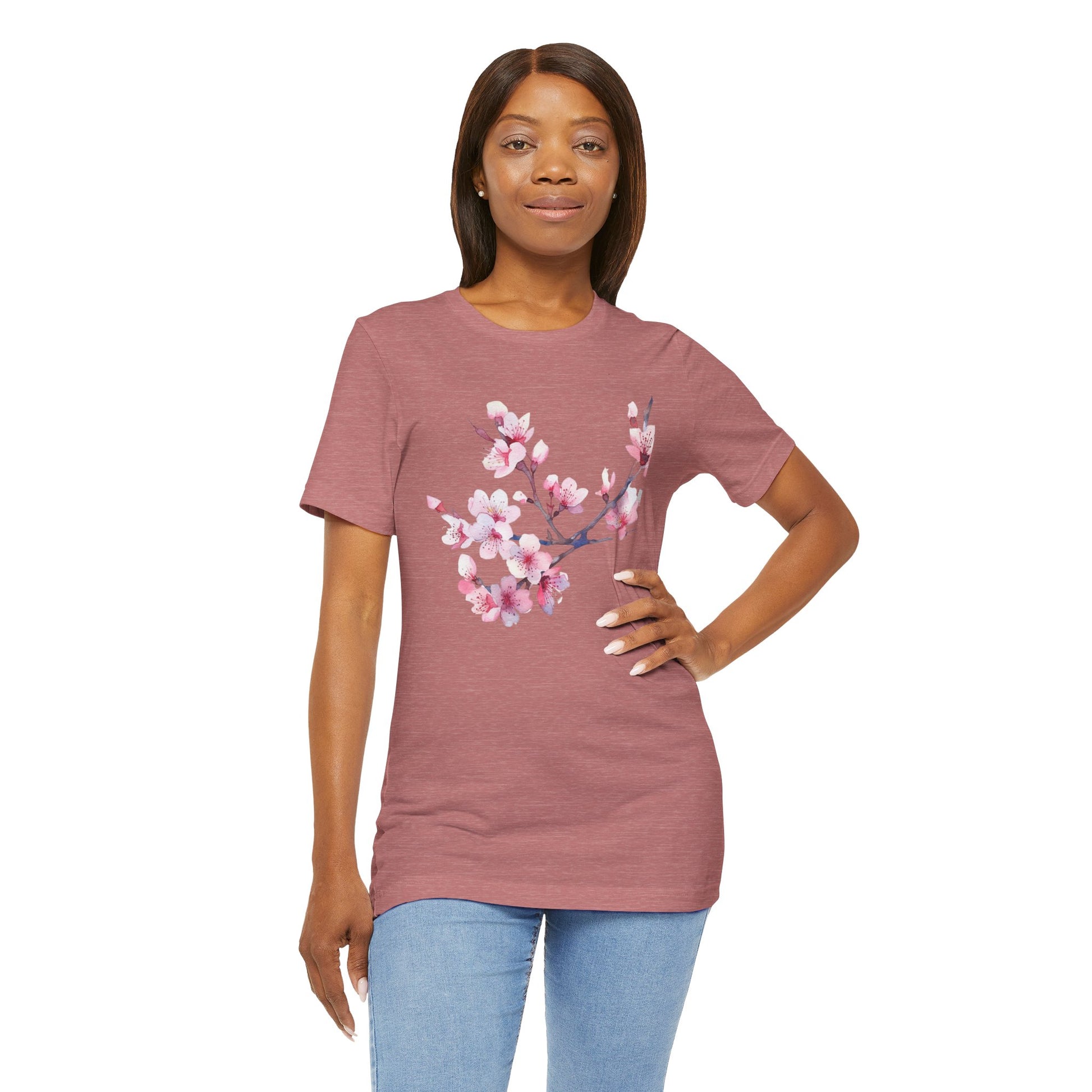 Japanese Cherry Blossom T - Shirt (vL) - T - Shirt - Kristine Celestine