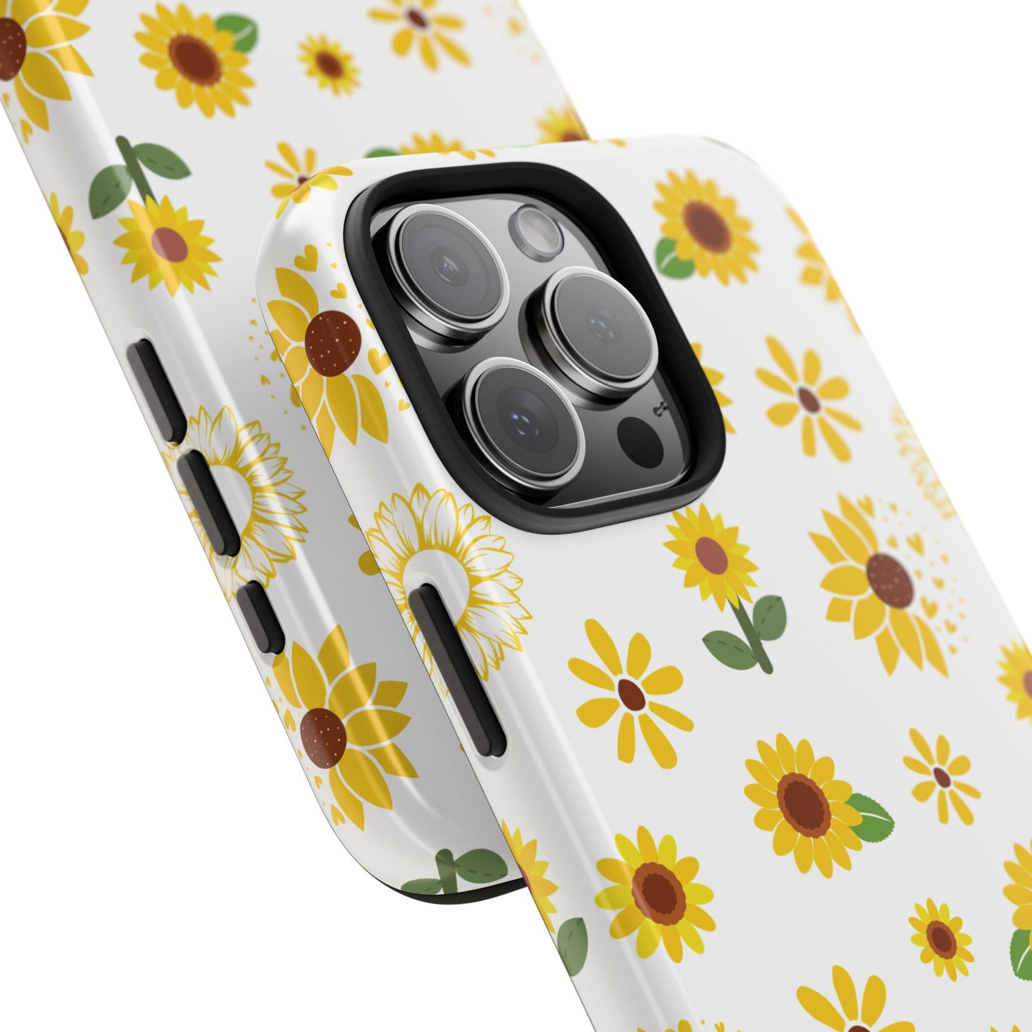 Sunflower Burst Tough Phone Case for iPhone and Samsung Galaxy