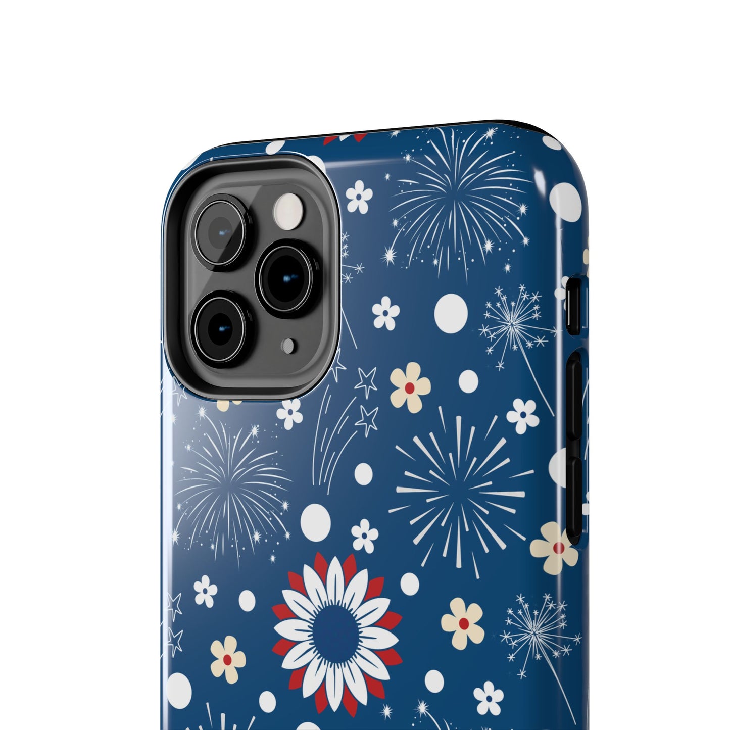 USA Daisy Fireworks Tough Phone Case for iPhone and Samsung Galaxy