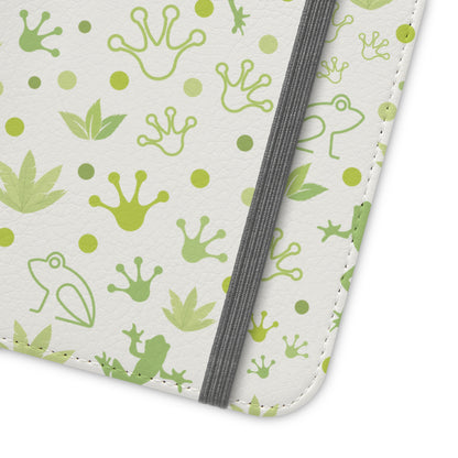 Froggy Flip Phone Case Cover with Pockets - Phone Case - Kristine Celestine