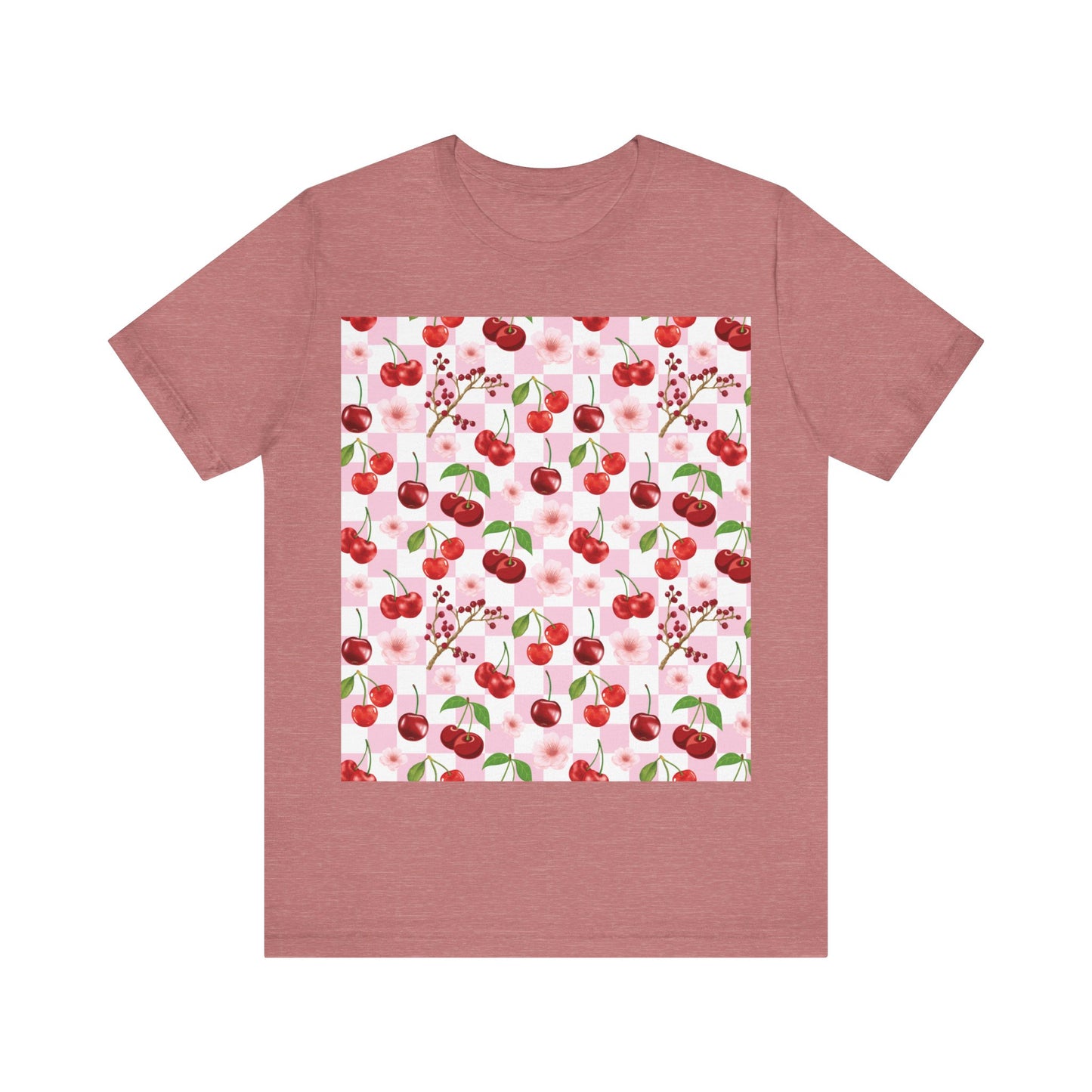 Cherry Checkerboard T-Shirt