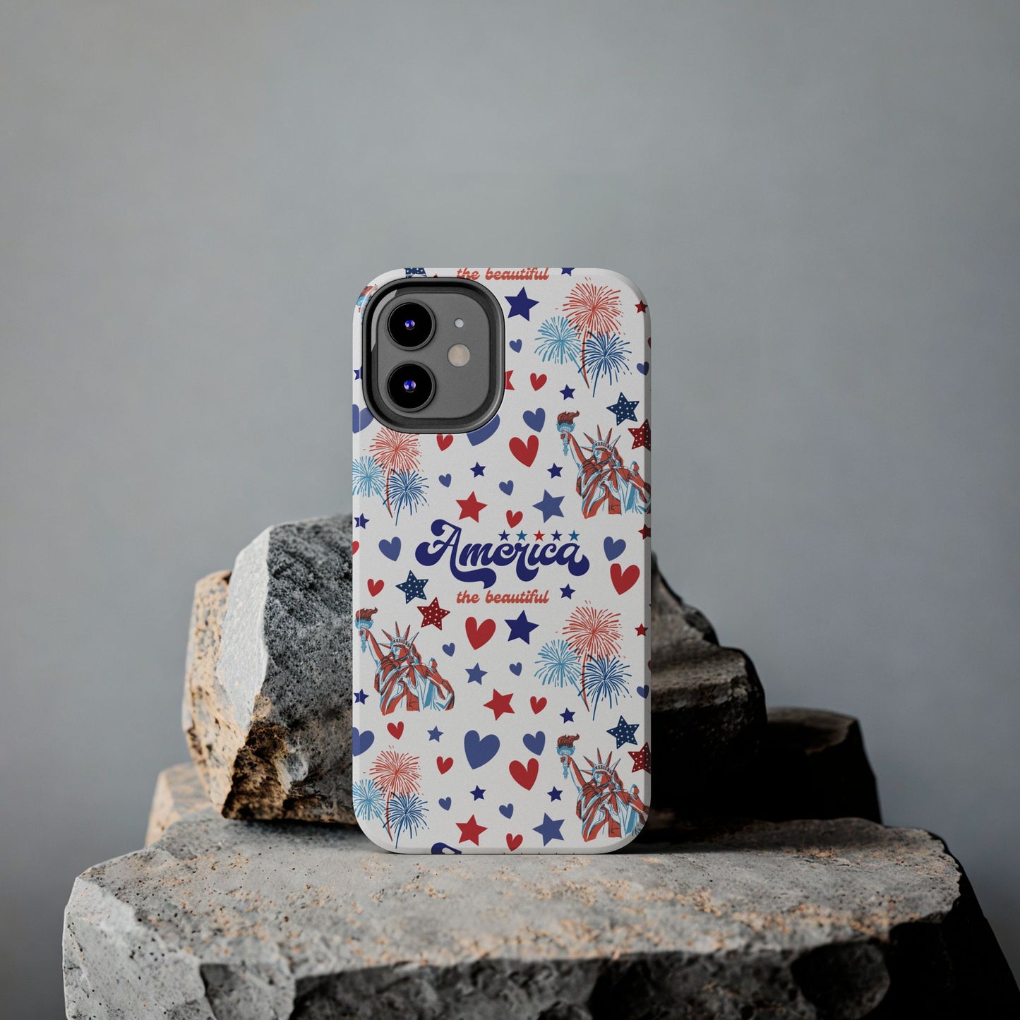 America the Beautiful Tough Phone Case for iPhone and Samsung Galaxy