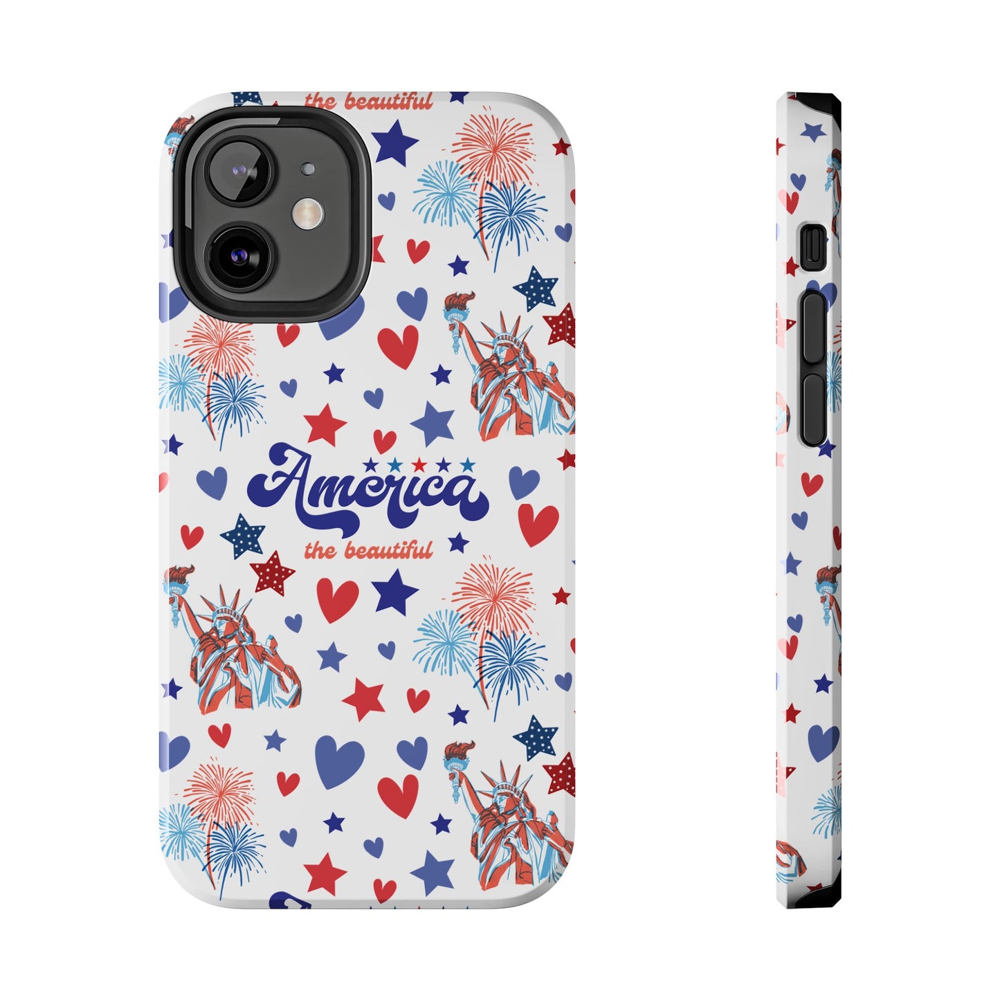 America the Beautiful Tough Phone Case for iPhone and Samsung Galaxy