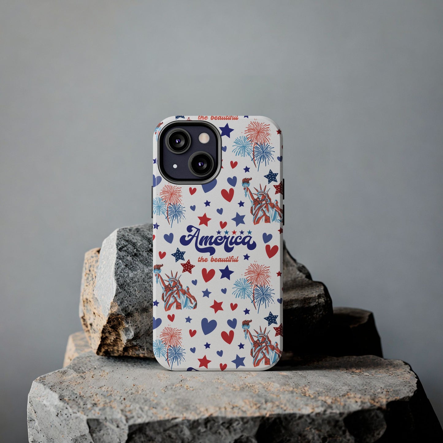 America the Beautiful Tough Phone Case for iPhone and Samsung Galaxy