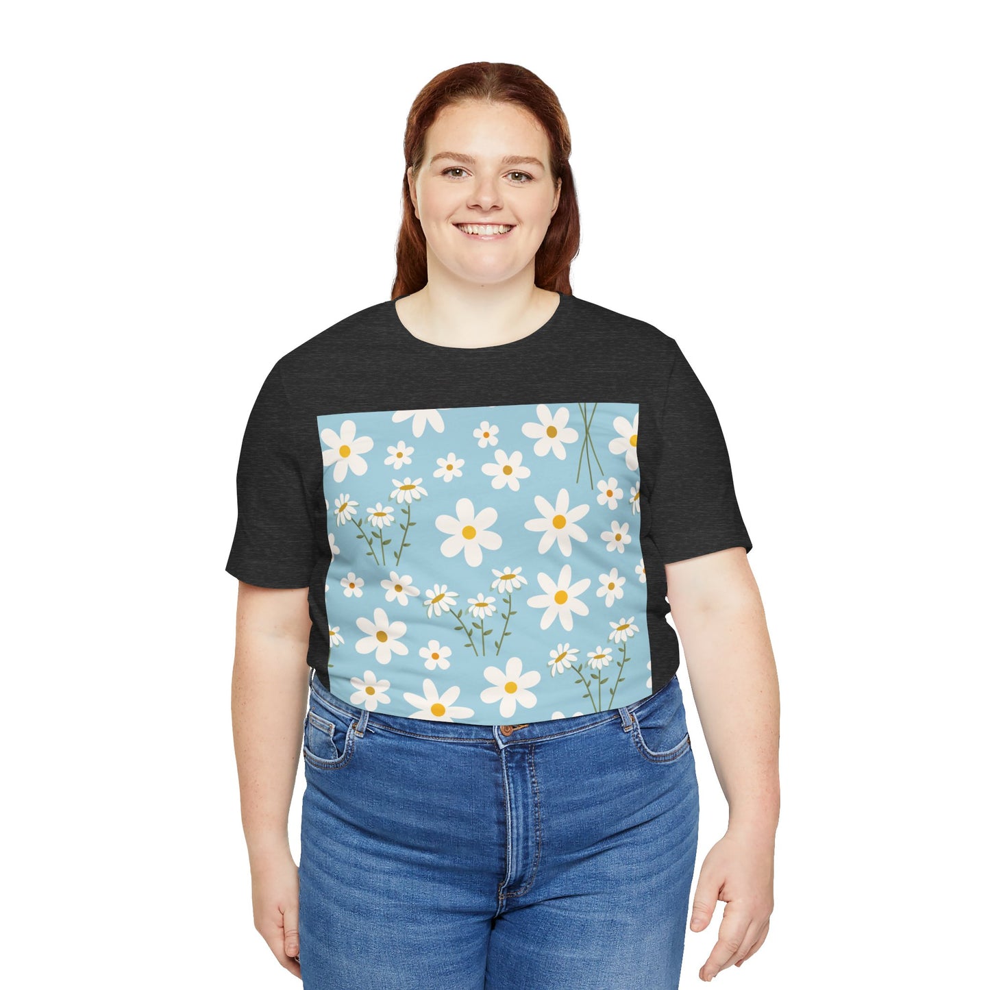 Sky Blue Daisy T - Shirt - T - Shirt - Kristine Celestine