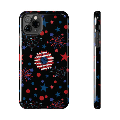 Starry Night America Tough Phone Case for iPhone and Samsung Galaxy