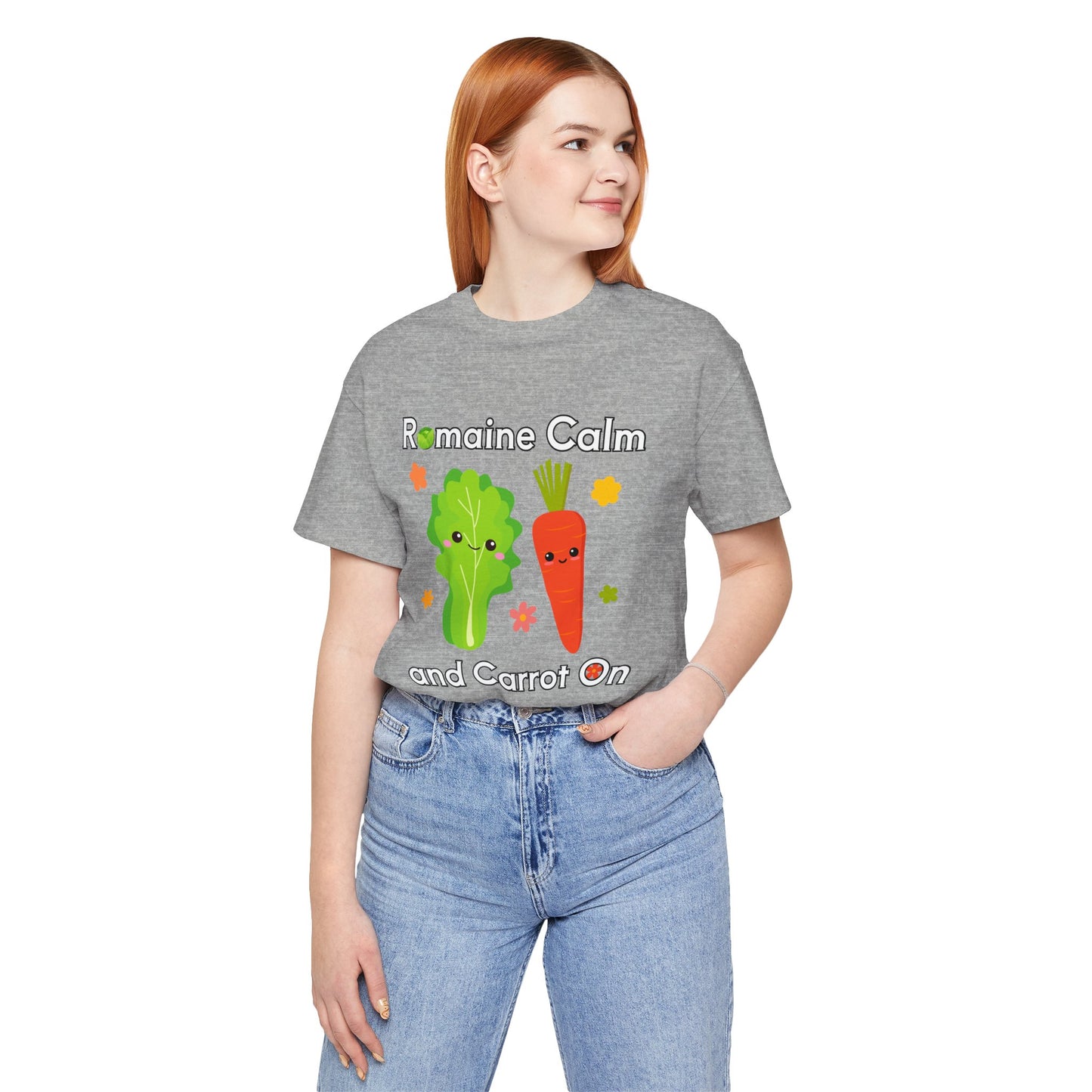 Romaine Calm and Carrot On T-Shirt