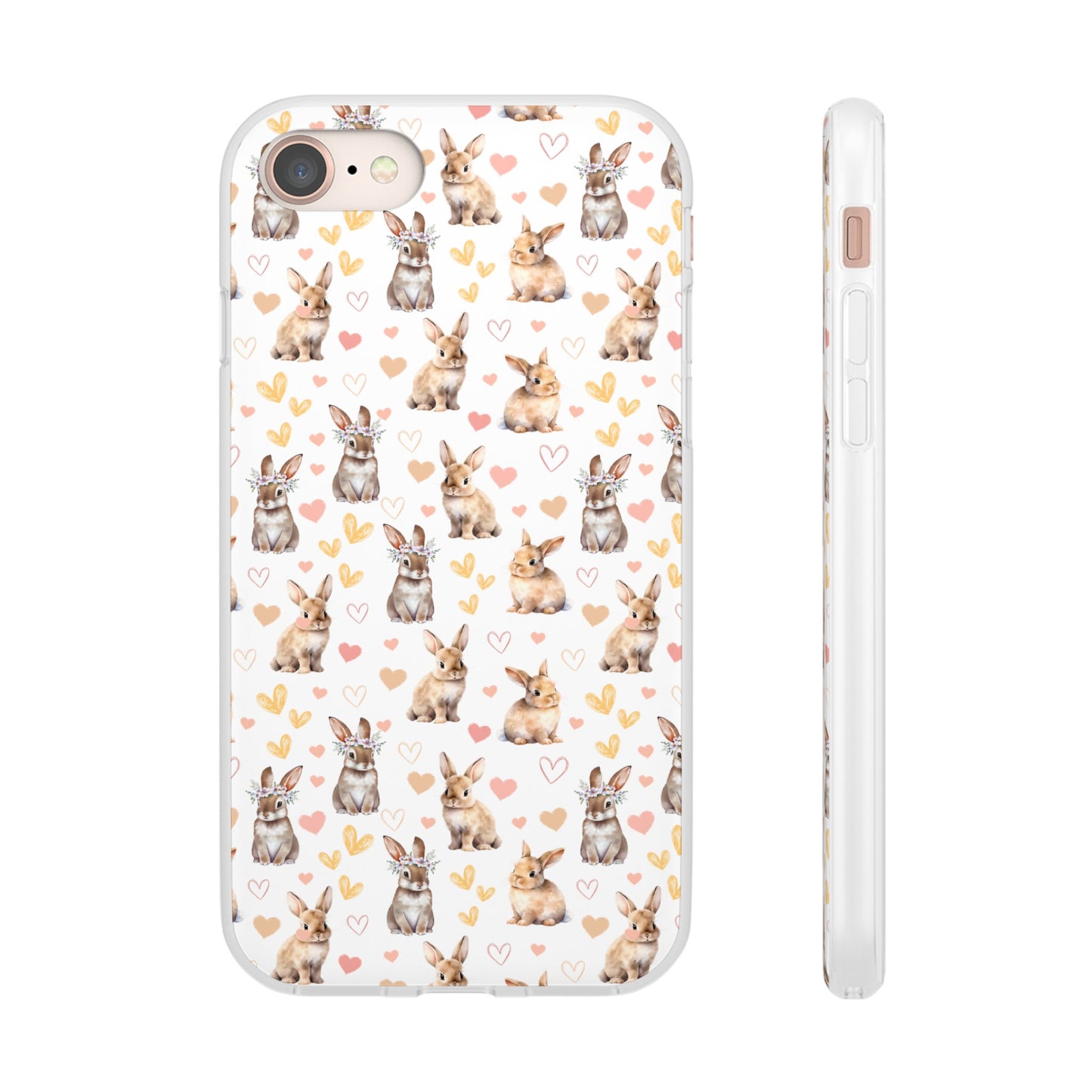 Bunny Love Flexible Phone Case iPhone Case Samsung Galaxy - Phone Case - Kristine Celestine