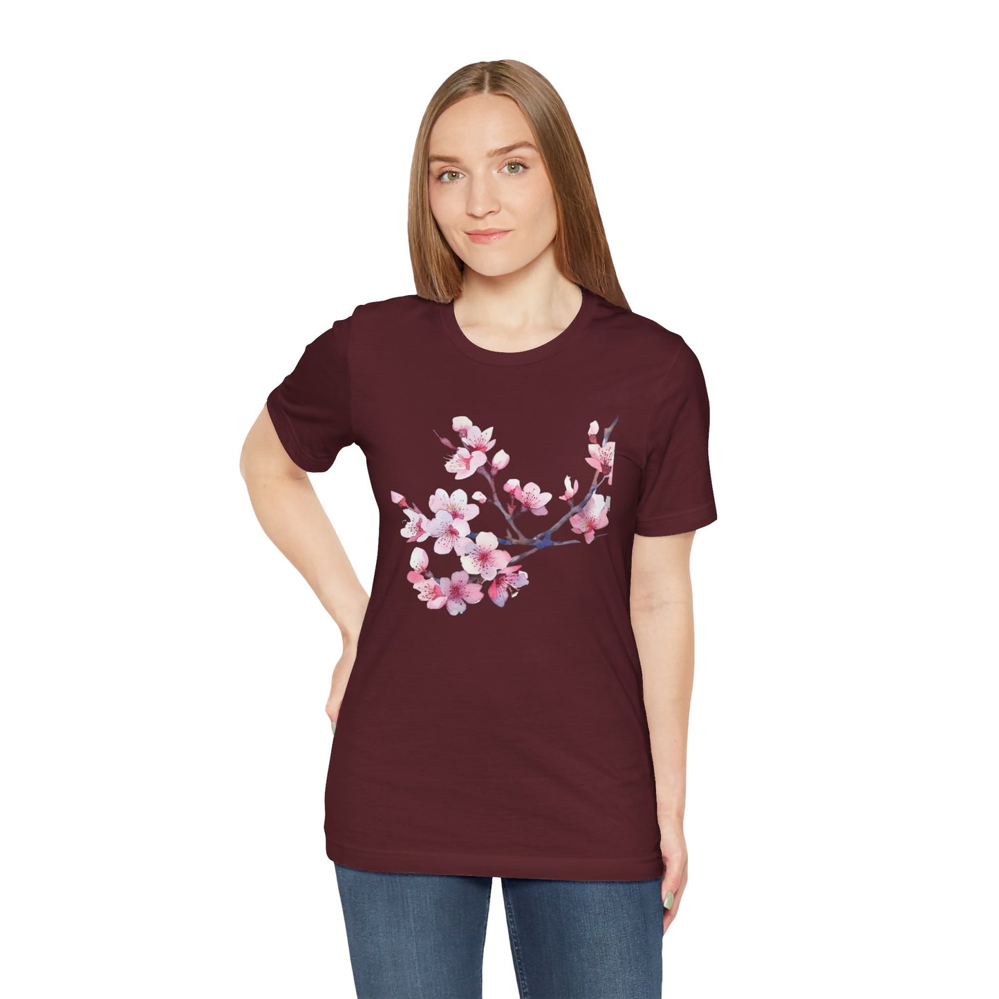 Japanese Cherry Blossom T - Shirt (vL) - T - Shirt - Kristine Celestine