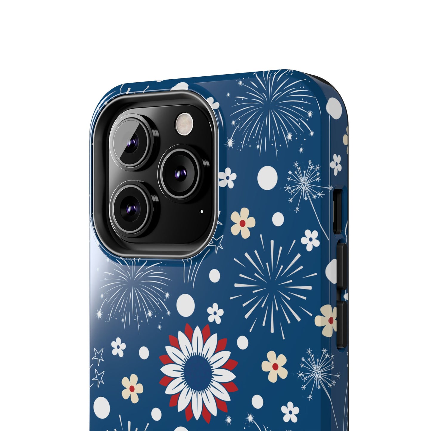 USA Daisy Fireworks Tough Phone Case for iPhone and Samsung Galaxy