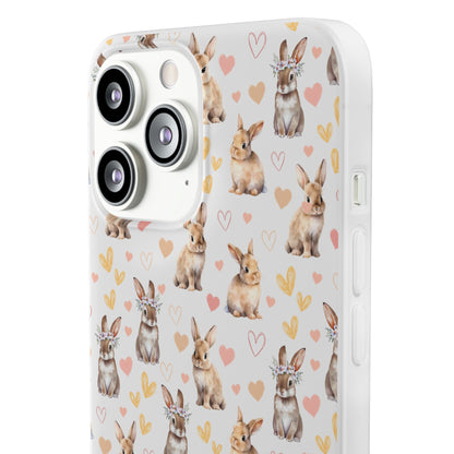 Bunny Love Flexible Phone Case iPhone Case Samsung Galaxy - Phone Case - Kristine Celestine