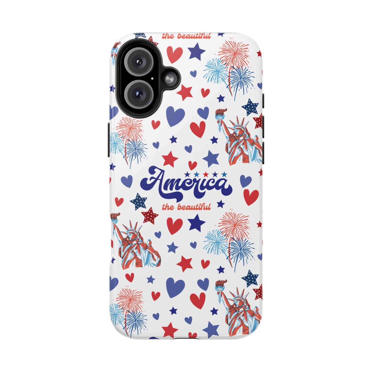 America the Beautiful Tough Phone Case for iPhone and Samsung Galaxy