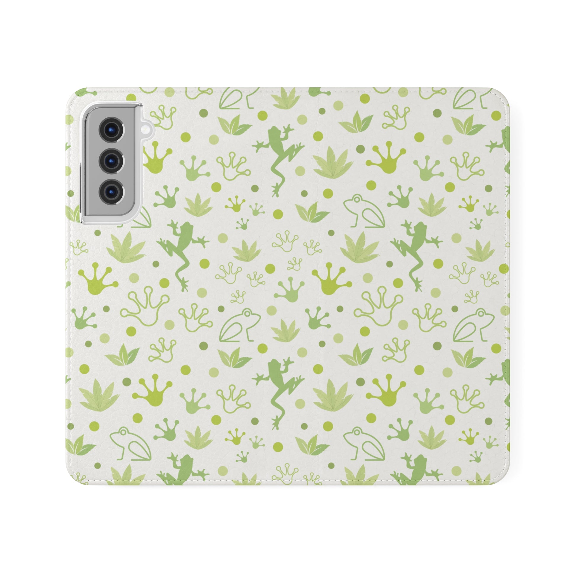 Froggy Flip Phone Case Cover with Pockets - Phone Case - Kristine Celestine