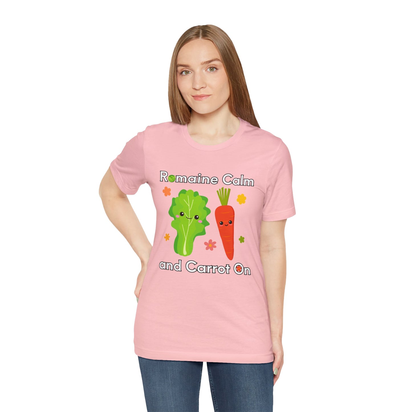 Romaine Calm and Carrot On T-Shirt