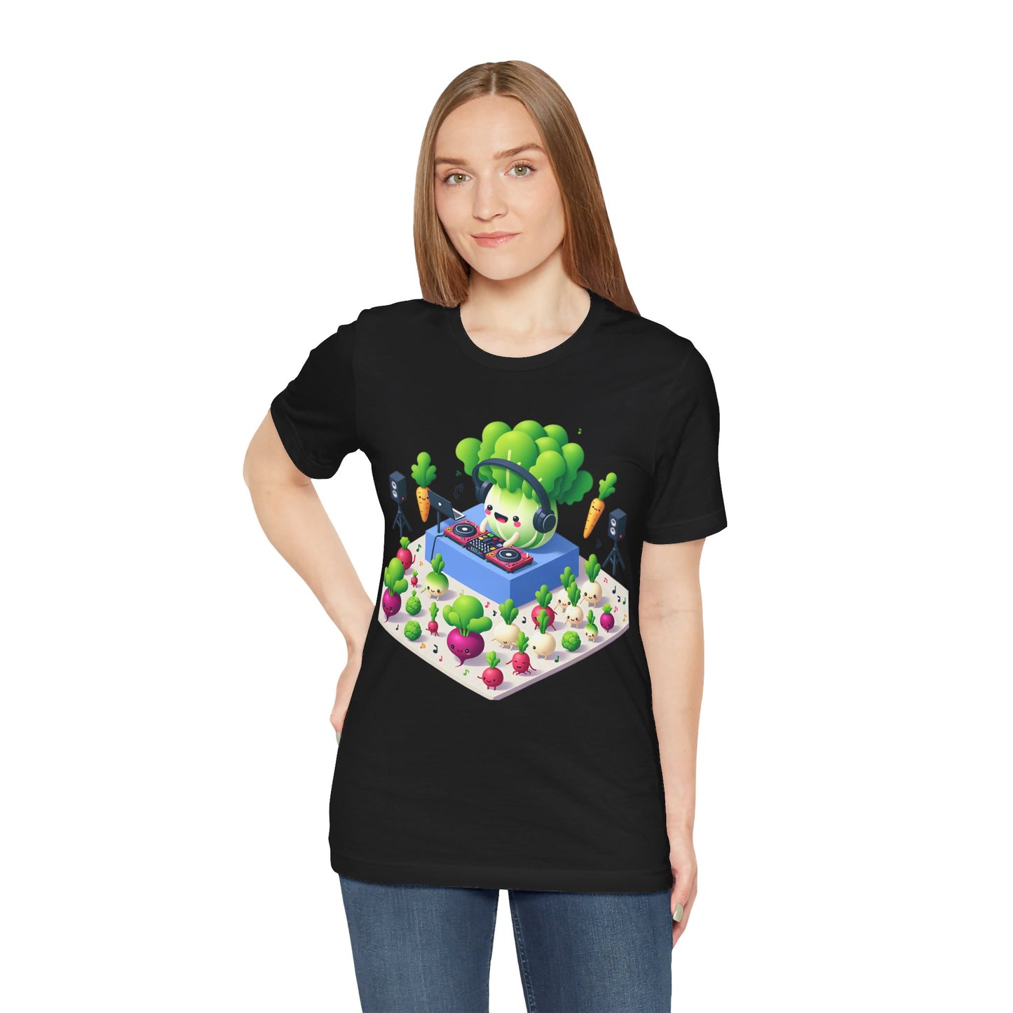 Veggie Party DJ Lettuce Turning Up the Beet T-Shirt