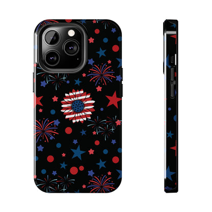 Starry Night America Tough Phone Case for iPhone and Samsung Galaxy