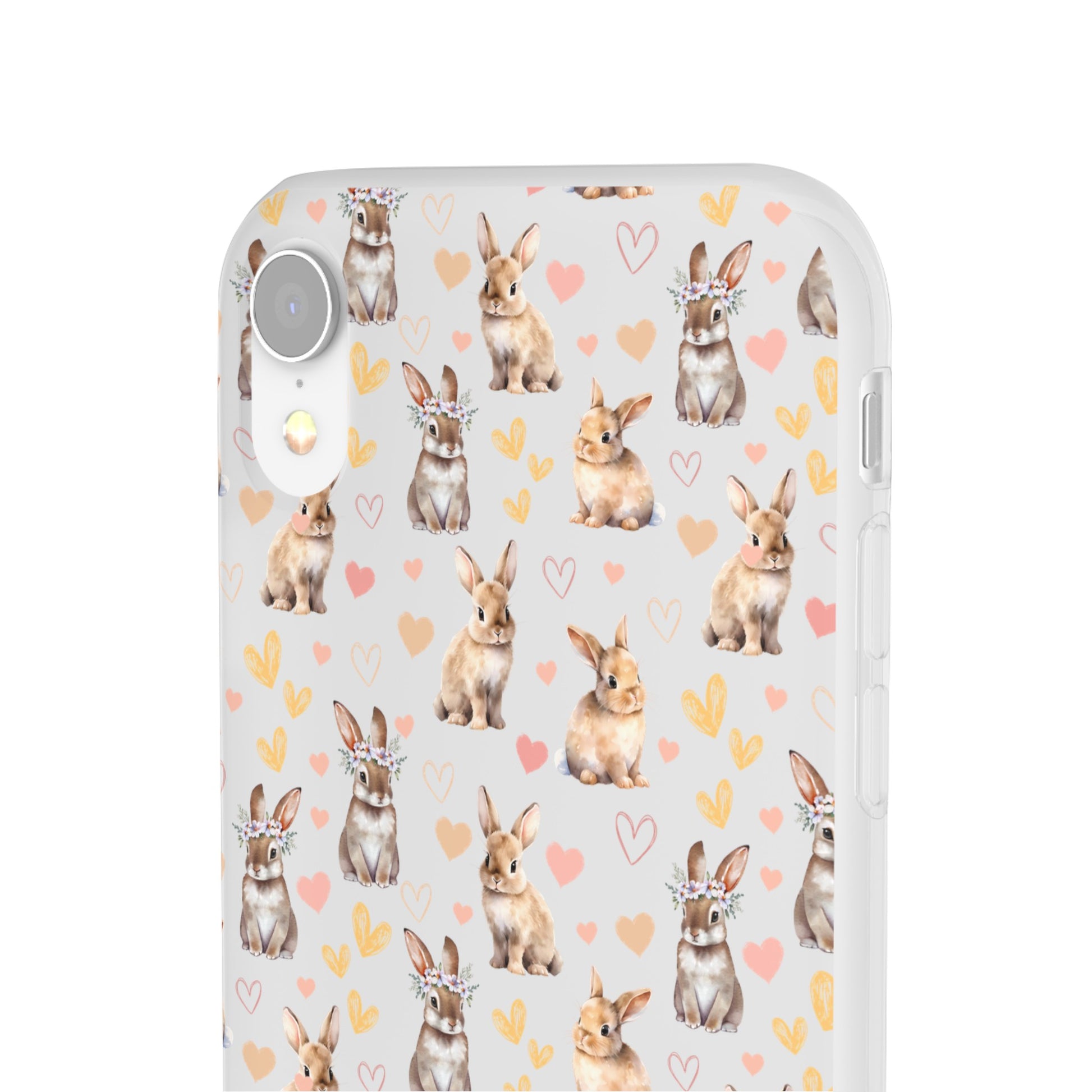 Bunny Love Flexible Phone Case iPhone Case Samsung Galaxy - Phone Case - Kristine Celestine