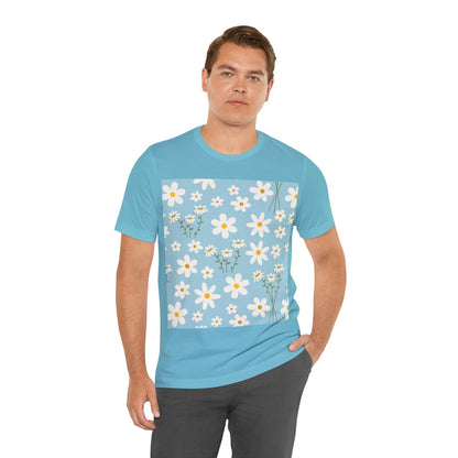 Sky Blue Daisy T - Shirt - T - Shirt - Kristine Celestine