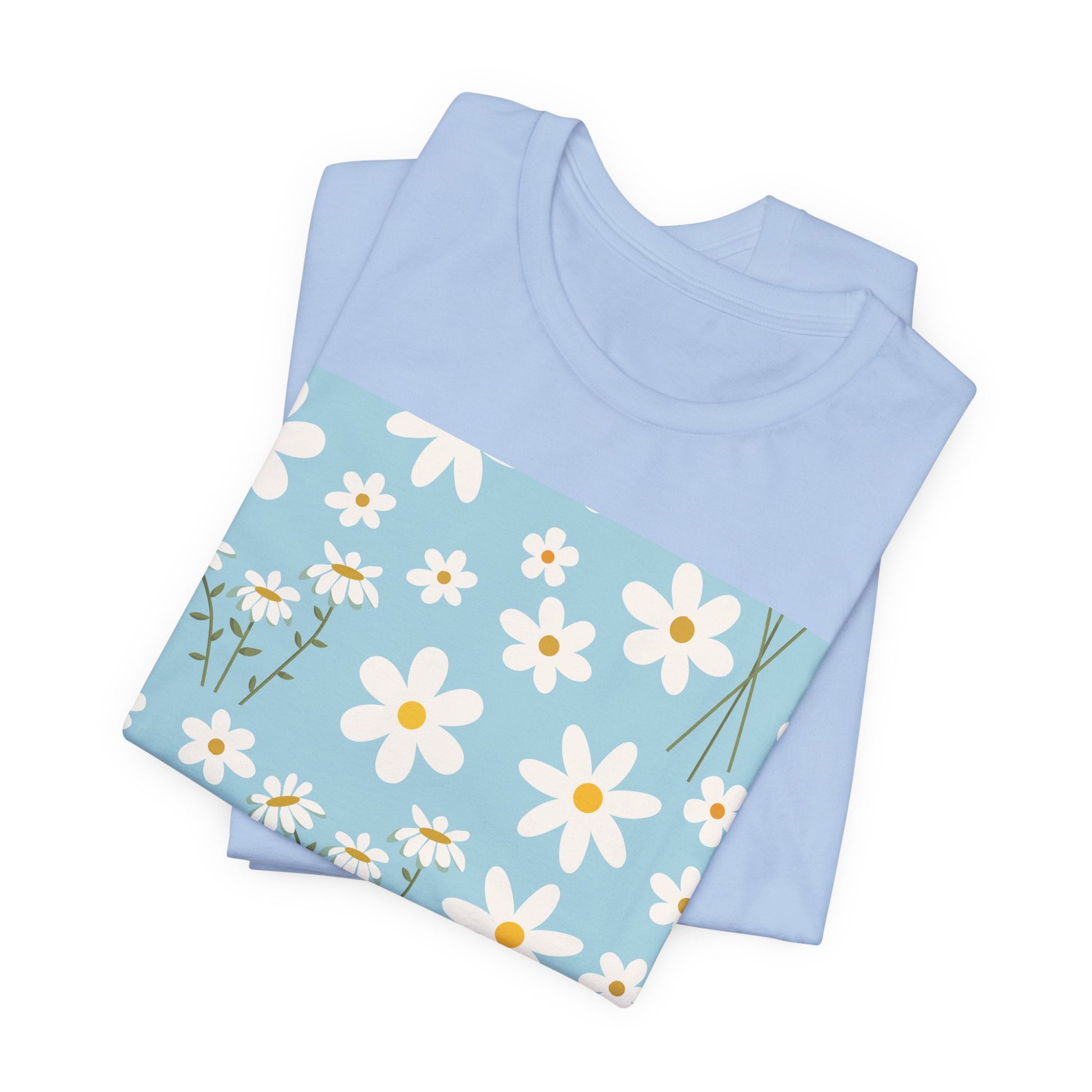 Sky Blue Daisy T - Shirt - T - Shirt - Kristine Celestine