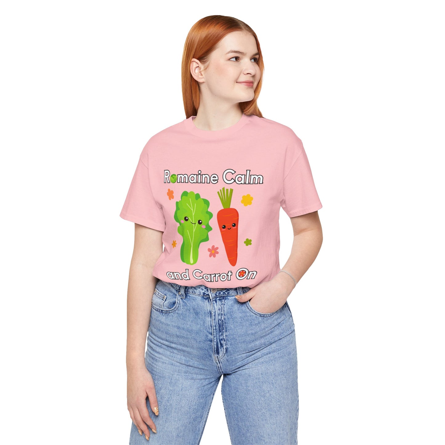 Romaine Calm and Carrot On T-Shirt