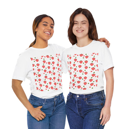 Red Strawberry Bubbles T - Shirt - T - Shirt - Kristine Celestine