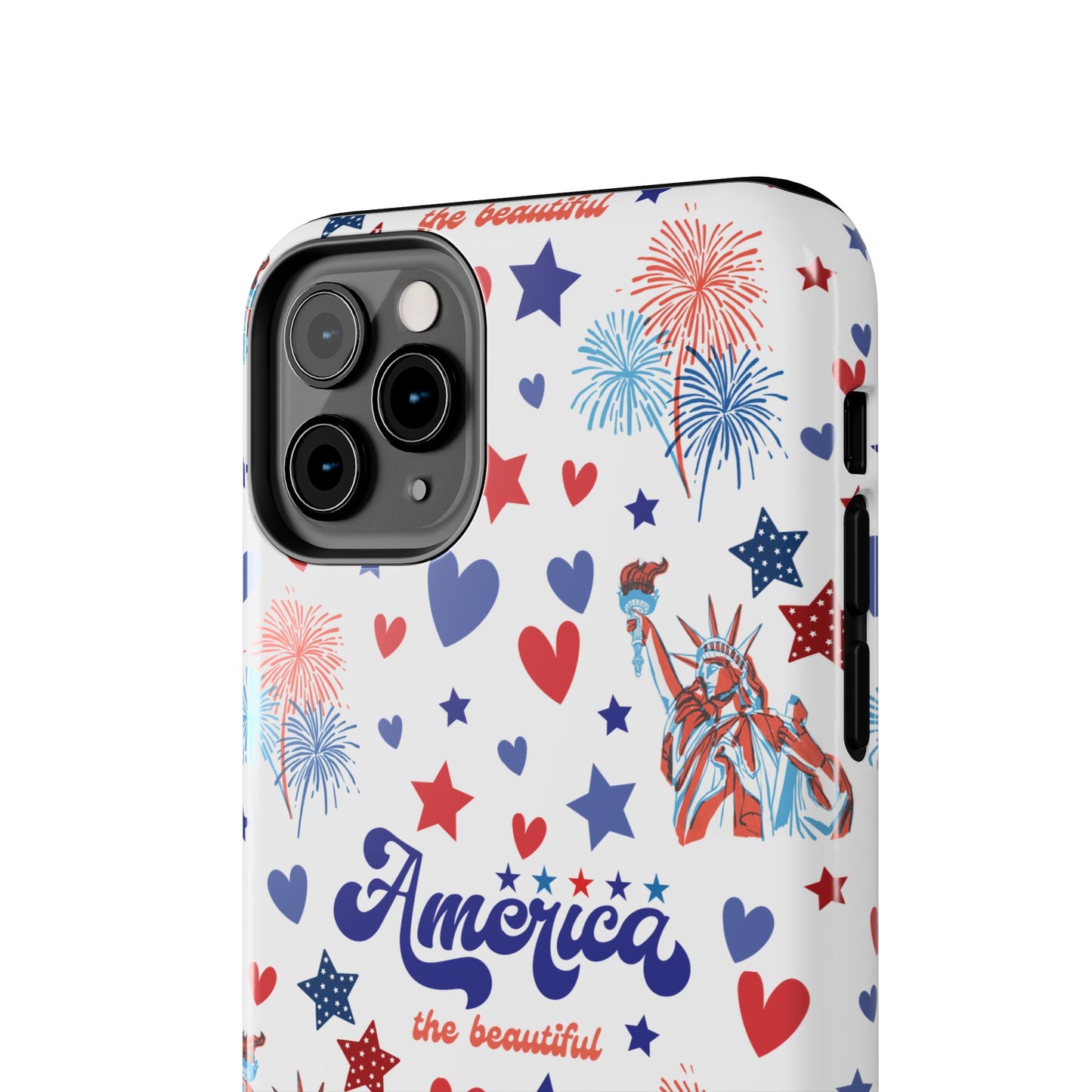 America the Beautiful Tough Phone Case for iPhone and Samsung Galaxy