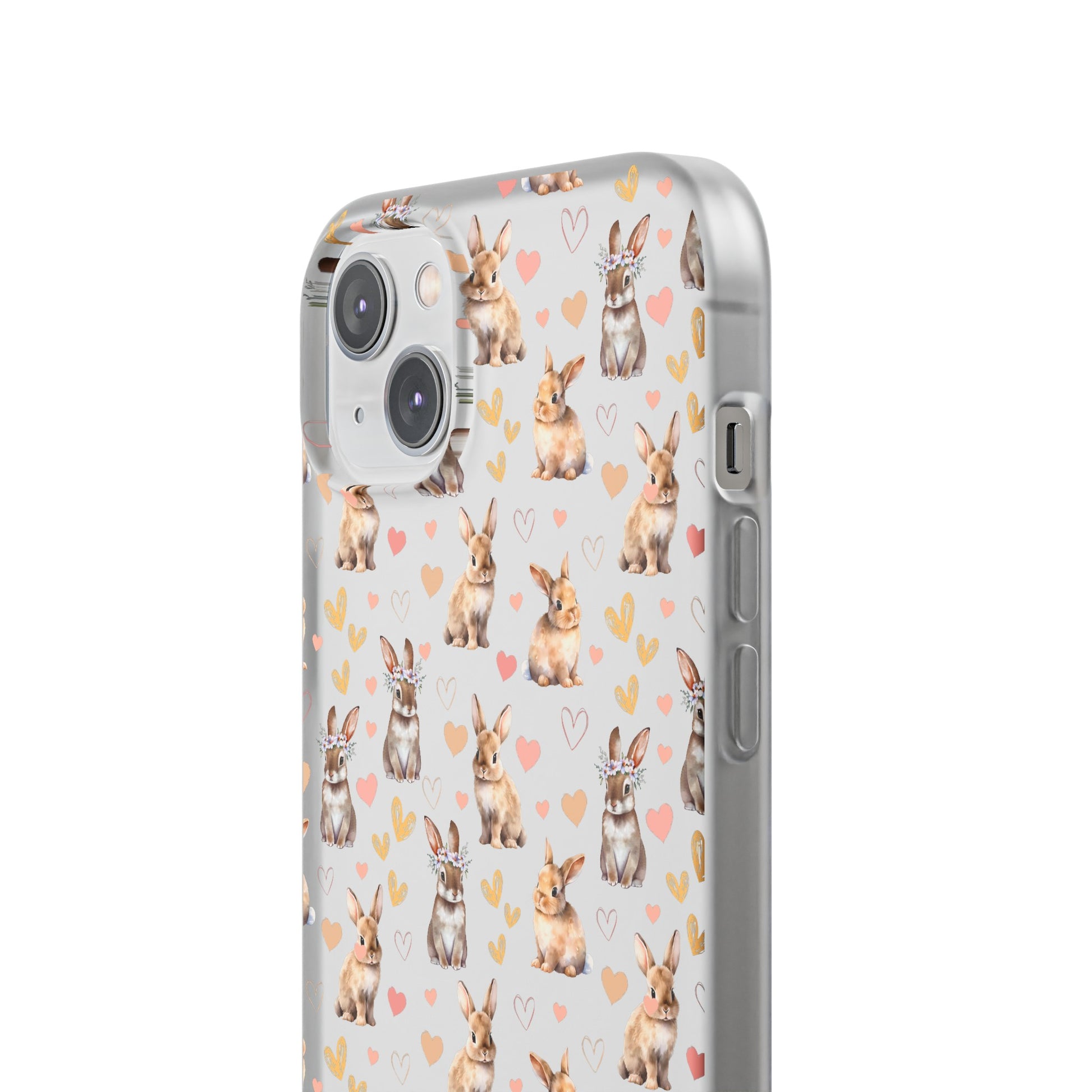 Bunny Love Flexible Phone Case iPhone Case Samsung Galaxy - Phone Case - Kristine Celestine