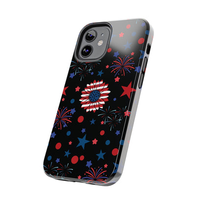 Starry Night America Tough Phone Case for iPhone and Samsung Galaxy