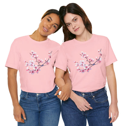 Japanese Cherry Blossom T - Shirt (vL) - T - Shirt - Kristine Celestine