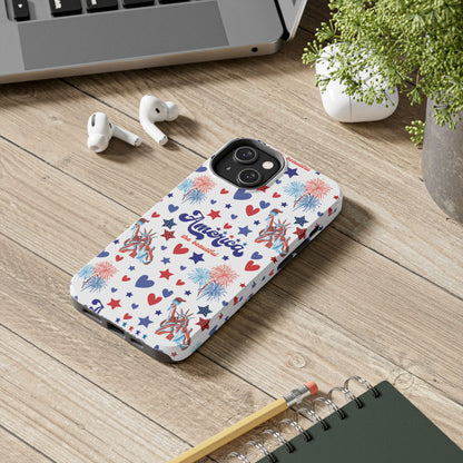 America the Beautiful Tough Phone Case for iPhone and Samsung Galaxy