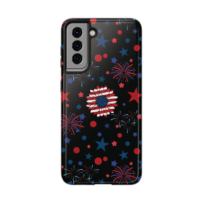 Starry Night America Tough Phone Case for iPhone and Samsung Galaxy