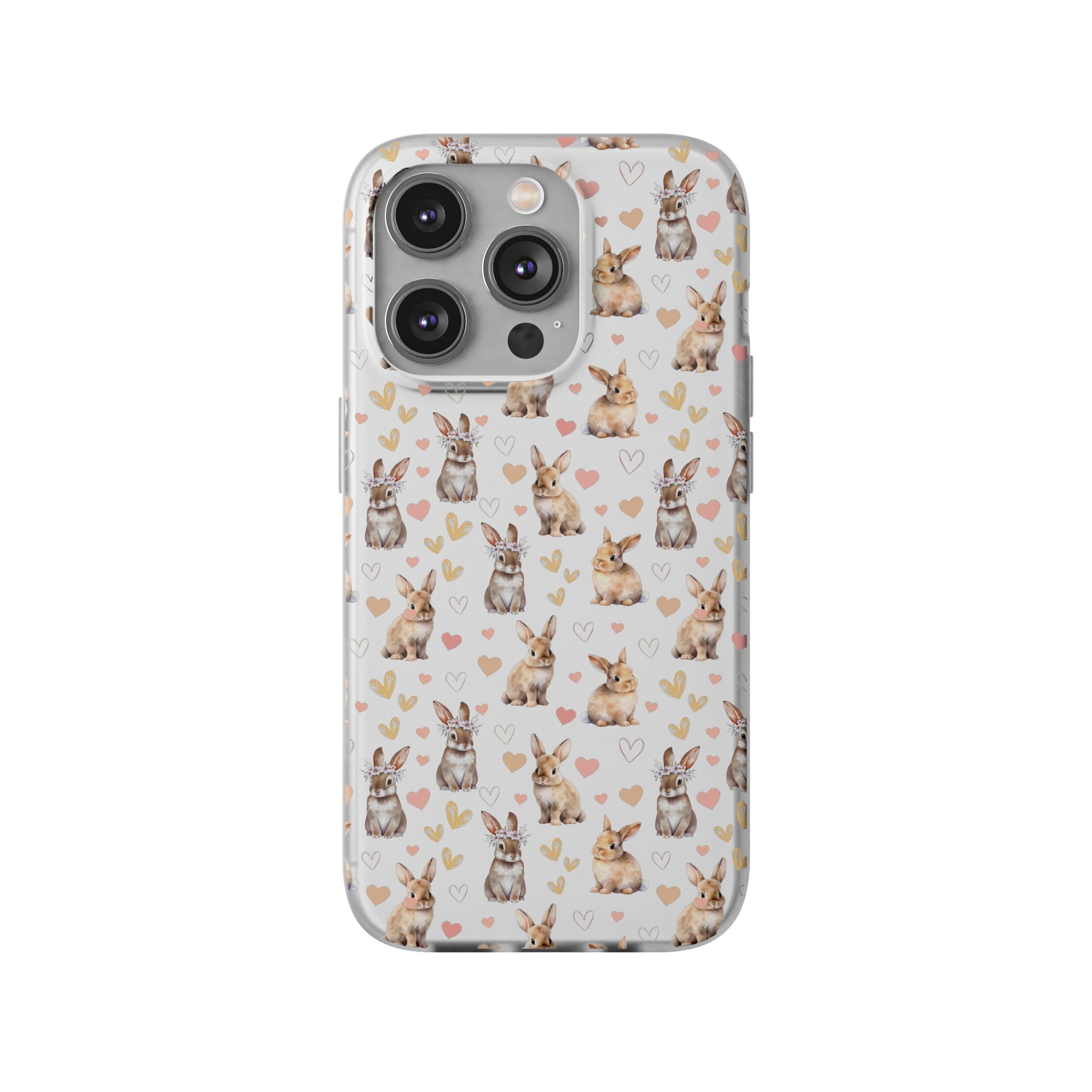 Bunny Love Flexible Phone Case iPhone Case Samsung Galaxy - Phone Case - Kristine Celestine