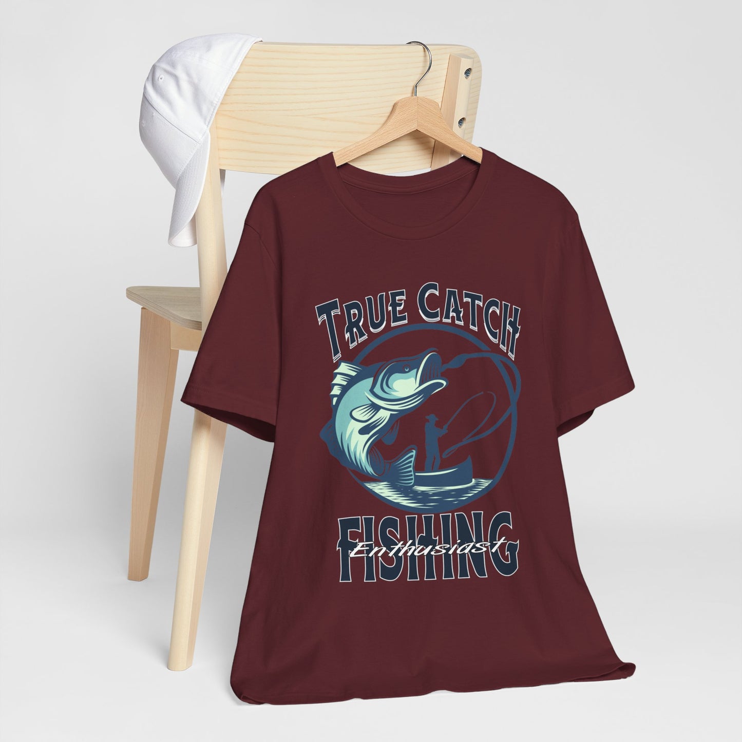 True Catch Fishing Enthusiast T-Shirt