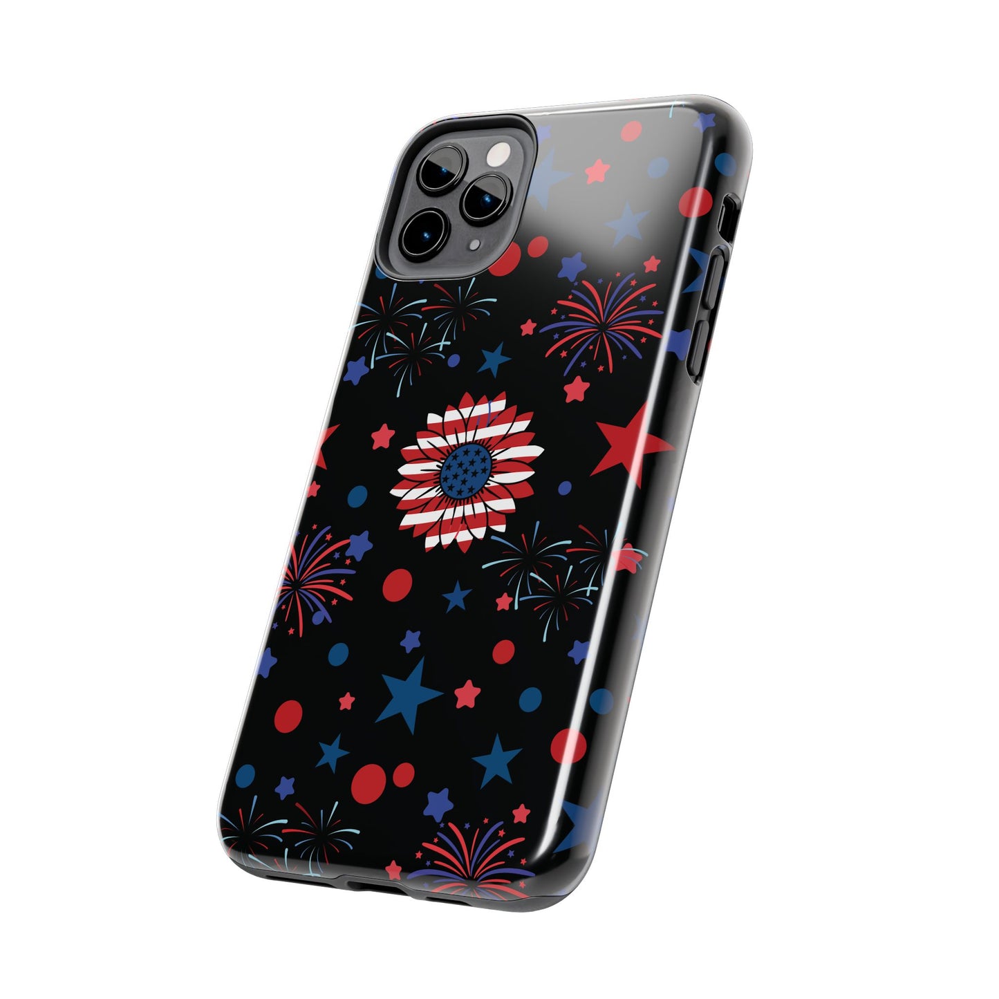 Starry Night America Tough Phone Case for iPhone and Samsung Galaxy