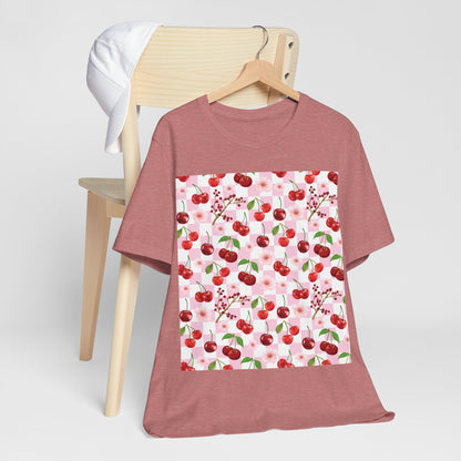 Cherry Checkerboard T-Shirt