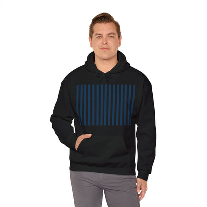 Navy Blue Stripes Hoodie - Hoodie - Kristine Celestine