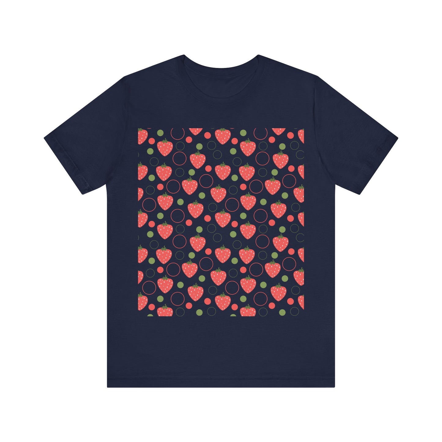 Red Strawberry Bubbles T - Shirt - T - Shirt - Kristine Celestine