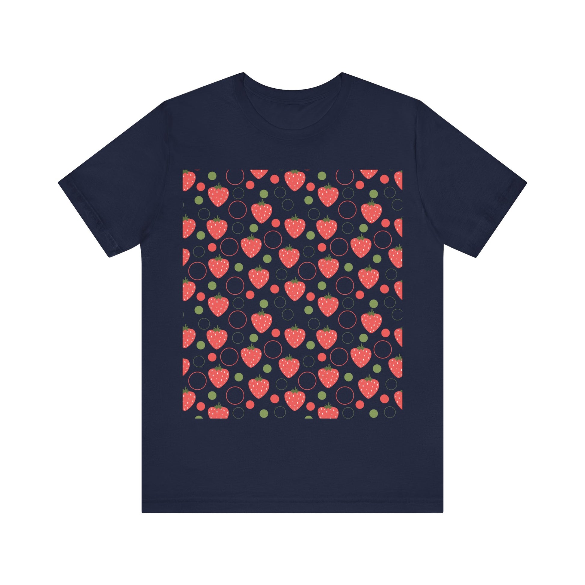 Red Strawberry Bubbles T - Shirt - T - Shirt - Kristine Celestine